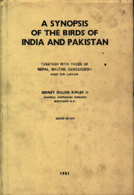 Book cover for A Synopsis of the Birds of India and Pakistan