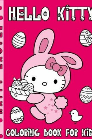 Cover of Hello Kitty Happy Easter Coloring Book For Kids