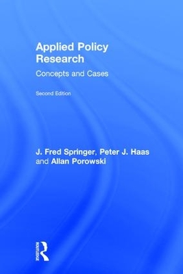 Book cover for Applied Policy Research