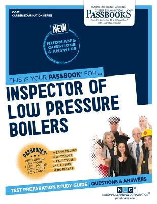 Book cover for Inspector of Low Pressure Boilers (C-367)