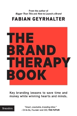 Book cover for The Brand Therapy Book
