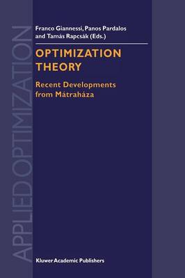 Book cover for Optimization Theory