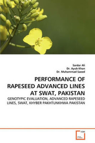 Cover of Performance of Rapeseed Advanced Lines at Swat, Pakistan