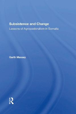 Book cover for Subsistence And Change