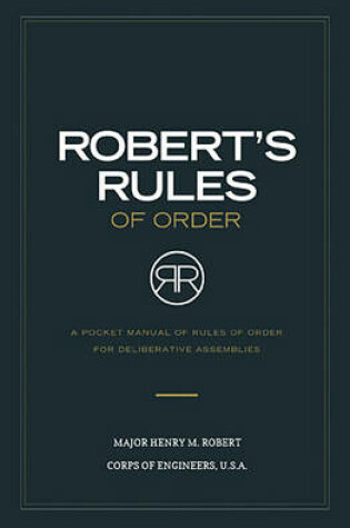 Cover of Robert's Rules of Order