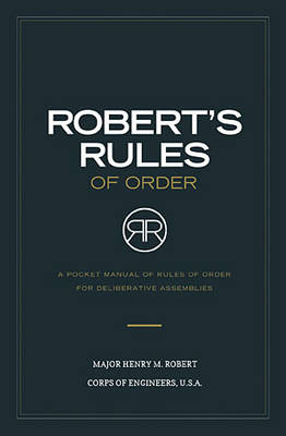 Book cover for Robert's Rules of Order