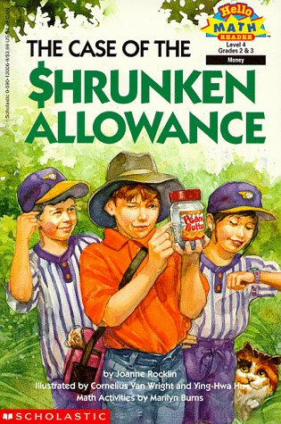 Cover of The Case of the Shrunken Allowance (Hello Reader! Math, Level 4)