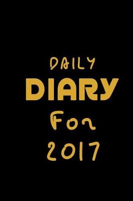 Book cover for Daily Diary For 2017