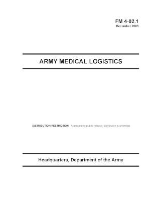 Book cover for FM 4-02.1 Army Medical Logistics