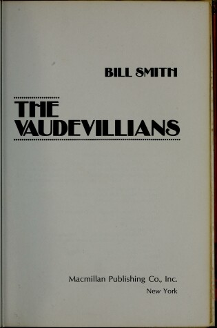 Cover of The Vaudevillians