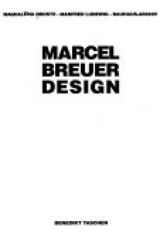 Cover of Marcel Breuer