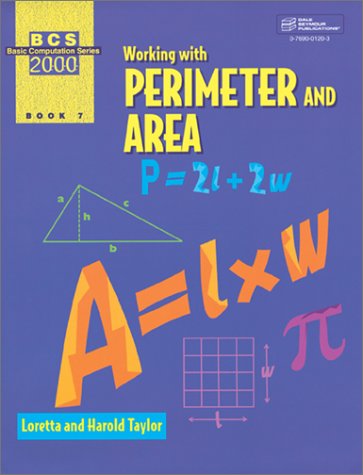 Book cover for 21922 Basic Computation Series 2000: Working with Perimeter and Area