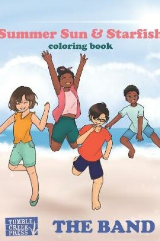 Cover of Summer Sun & Starfish coloring book
