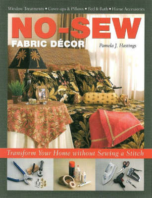 Book cover for No-sew Fabric Decor