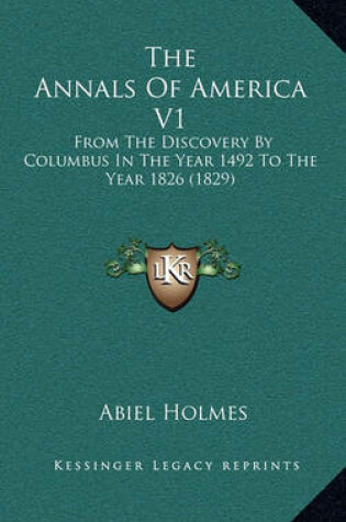 Cover of The Annals of America V1