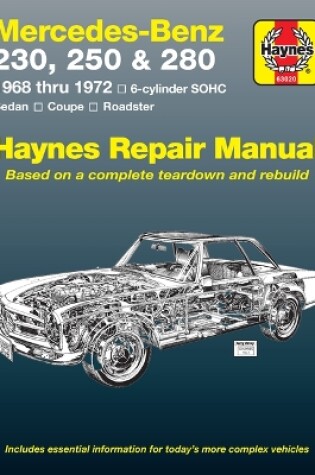 Cover of Mercedes-Benz 250 and 280 Owner's Workshop Manual