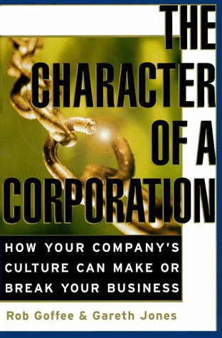 Book cover for The Character of a Corporation