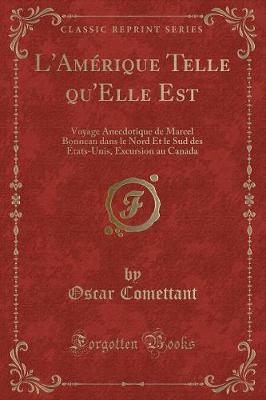 Book cover for L'Amérique Telle Qu'elle Est