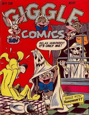 Book cover for Giggle Comics Number 59 Humor Comic Book