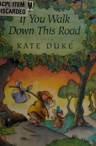 Cover of Duke Kate : If You Walk down