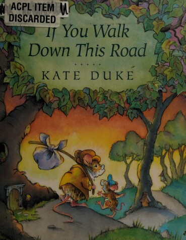 Book cover for Duke Kate : If You Walk down