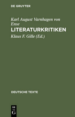 Cover of Literaturkritiken