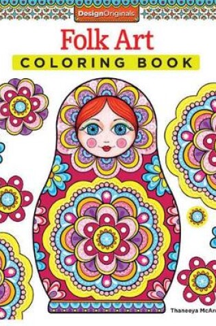 Cover of Folk Art Coloring Book