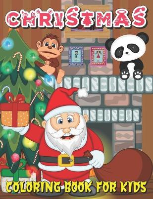 Book cover for Christmas Coloring Book for Kids