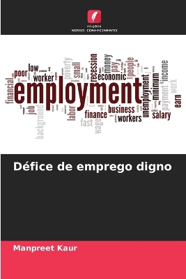 Book cover for D�fice de emprego digno