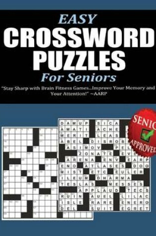 Cover of Easy Crossword Puzzles for Seniors