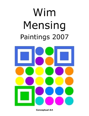 Book cover for Wim Mensing Paintings 2007