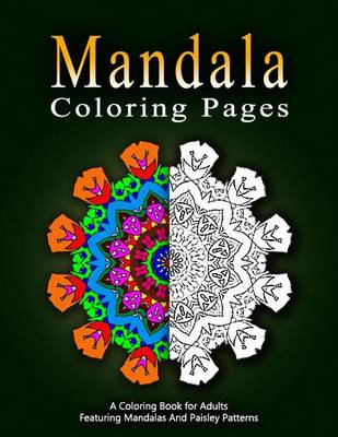 Book cover for MANDALA COLORING PAGES - Vol.1