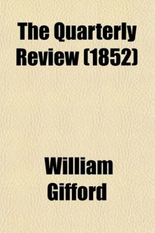 Cover of The Quarterly Review (Volume 91)