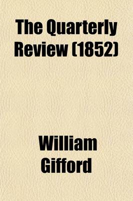 Book cover for The Quarterly Review (Volume 91)