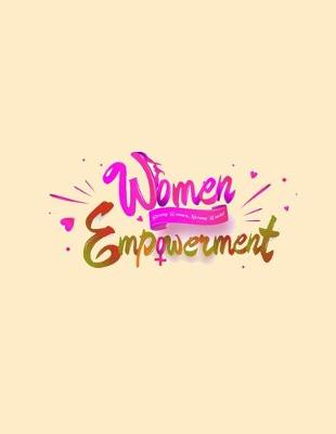 Book cover for Women Empowerment Academic Planner