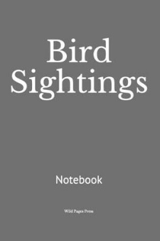 Cover of Bird Sightings