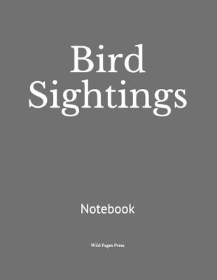 Book cover for Bird Sightings