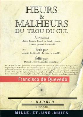 Book cover for Heurs Et Malheurs Du Trou Du Cul