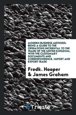 Book cover for Modern Business Methods