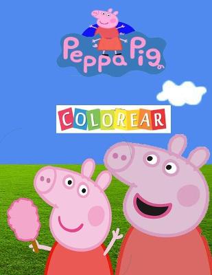 Book cover for Peppa Pig Colorear