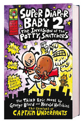 Book cover for Super Diaper Baby 2