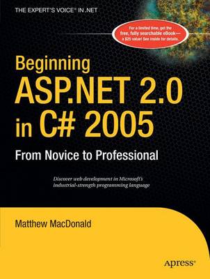 Book cover for Beginning ASP.NET 2.0 in C# 2005