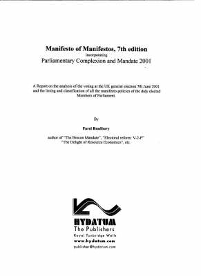 Cover of Manifesto of Manifestos