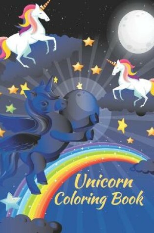 Cover of Unicorn Coloring Book