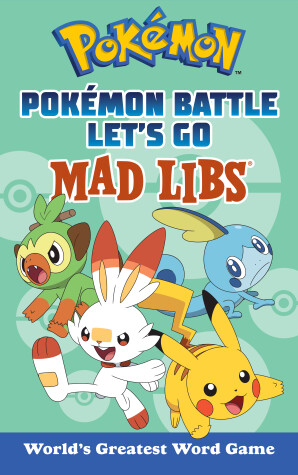 Book cover for Pokémon Battle Let's Go Mad Libs