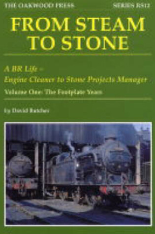 Cover of The From Steam to Stone: A BR Life - Engine Cleaner to Stone Projects Manager