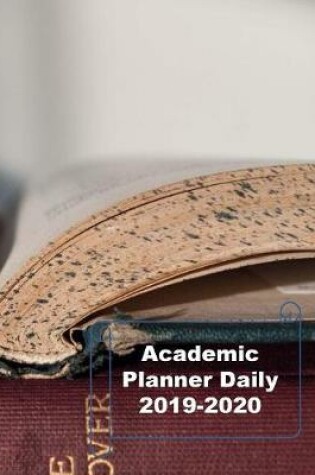 Cover of Academic Planner Daily 2019-2020