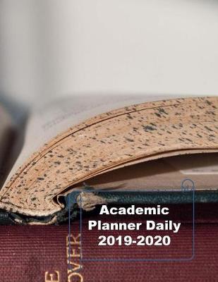 Book cover for Academic Planner Daily 2019-2020
