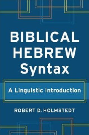 Cover of Biblical Hebrew Syntax