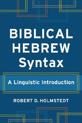 Cover of Biblical Hebrew Syntax